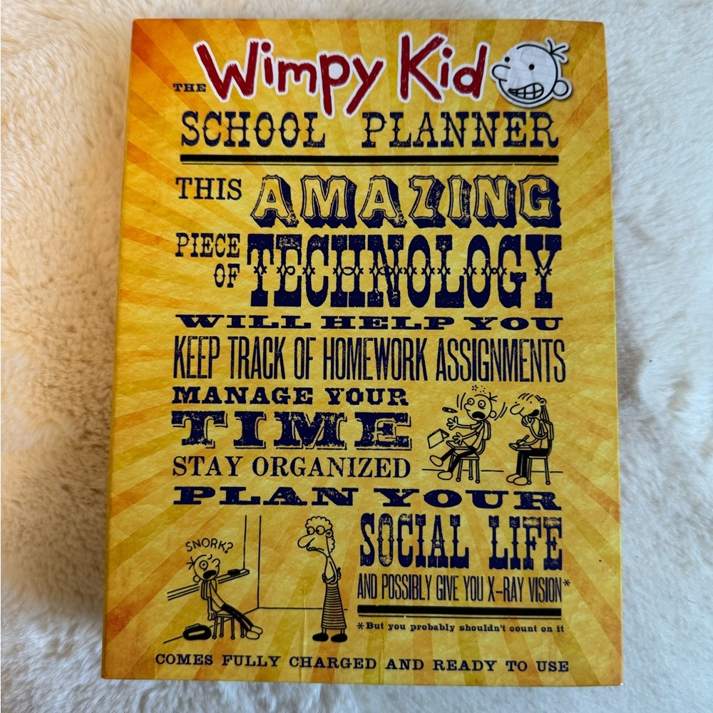Wimpy Kid School Planner